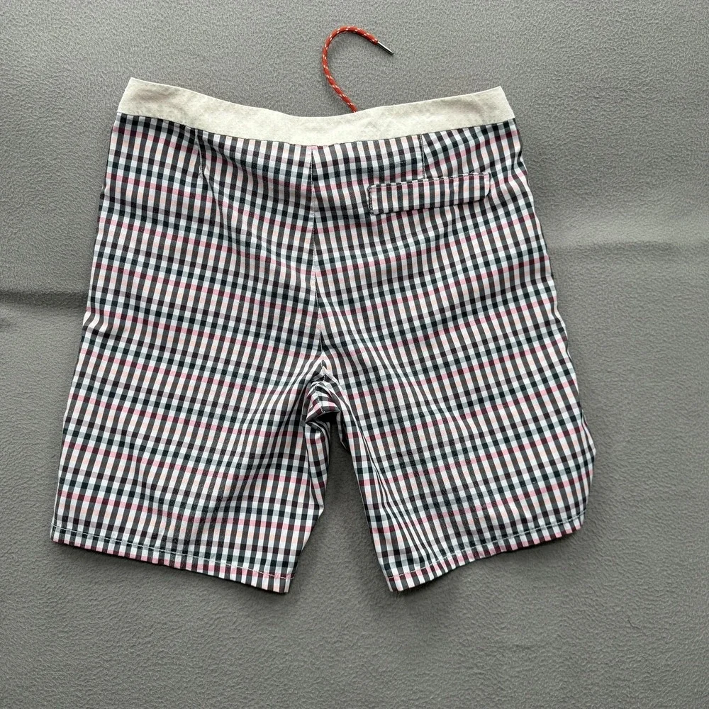 Tommy Bahama Board Shorts Mens 34 Multicolor Check Swim Trunks UnLined Beach